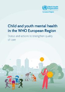 Child and youth mental health in the EURO region (WHO EURO 2025)